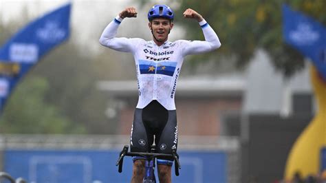 Ceylin Del Carmen Alvarado S Adjuge Un Cyclocross De Namur Passionnant