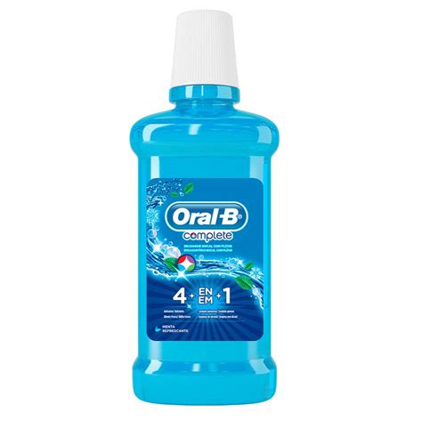 Enjuague Bucal Oral B Complete Menta Natural X 500 Ml Simplicity