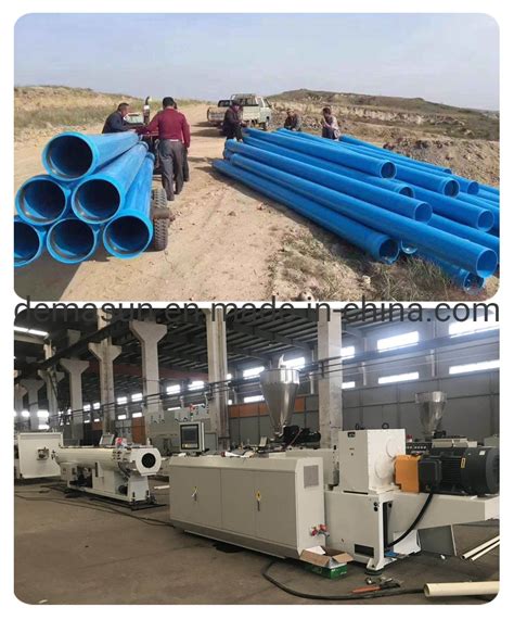 Upvc Pvc Cpvc Pipe Production Line Water Conduit Plastic Pipe Machine