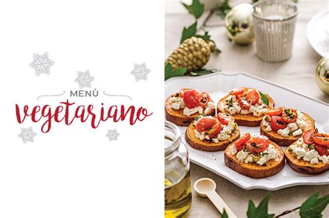 Menú Vegetariano para la cena de Navidad Recetas