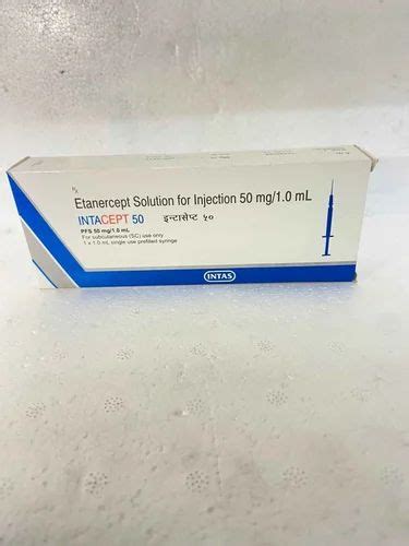 Etanercept Solution For Injection, Strength: 50mg at Rs 4550 in Mumbai