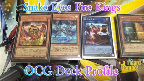 Snake Eyes Fire Kings OCG Deck Profile YouTube