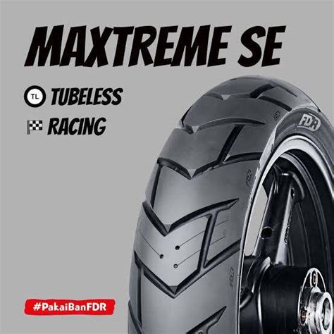 BAN MOTOR FDR MAXTREME SE TUBELES 100 ORIGINAL Lazada Indonesia