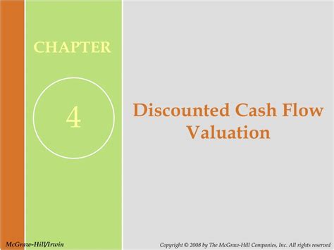 Ppt Discounted Cash Flow Valuation Powerpoint Presentation Free Download Id8949939