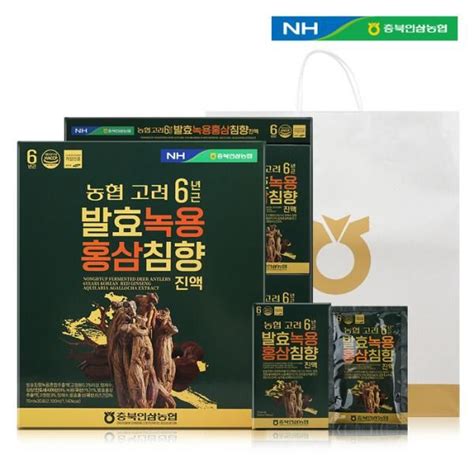 Cbinsam 충북인삼농협 발효녹용홍삼침향진액 70ml30포 핫트랙스