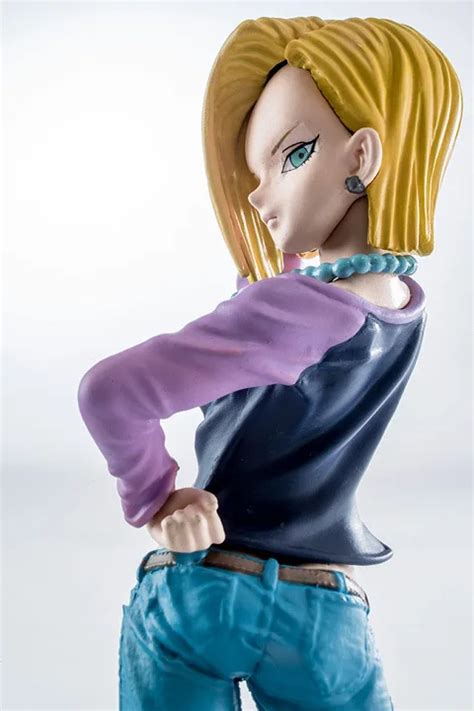 Huong Anime Figure 18 Cm Dragon Ball Z Android 18 Lazuli Pvc Action