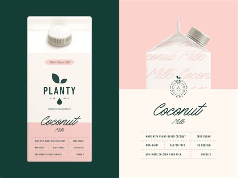 Packaging Design For Planty Plant Based Milk Artofit