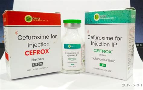 Cefuroxime For Injection 1gm 1 5gm At Rs 65 Bottle New Items In New