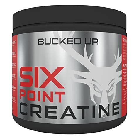 Experience Explosive Gains With Bucked Up Six Point Creatine Supplement