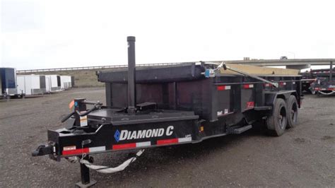 Diamond C Trailers Lpt Dump Trailer Tandem Axle Trailer