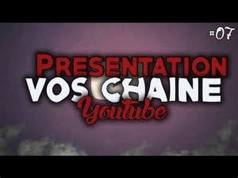 LIVE FR JE PRESENTE VOS CHAINE VIEN FAIR TA PUB YouTube