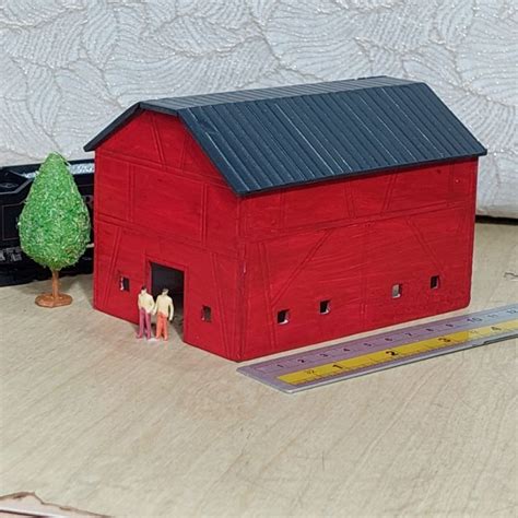 Jual Miniatur Palang Kereta Api Diorama Skala Scala Maket Rumah