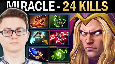 Invoker Dota Gameplay Miracle With Kills And Desolator Youtube