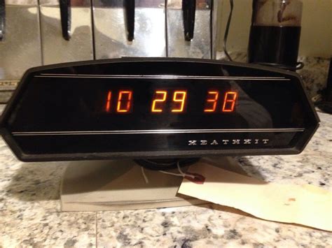 Vintage Heathkit Digital Clockmodel Gc 1092d 2015286440