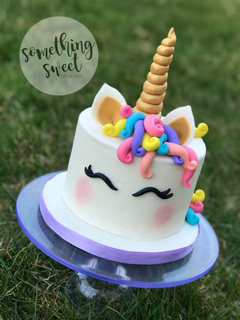 Unicorn Themed Birthday Cakes