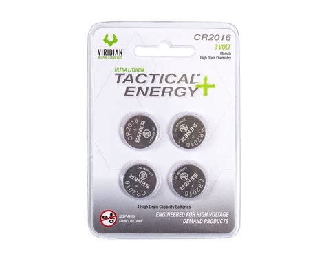 Cr2016 3 Volt Lithium Battery 4 Pack