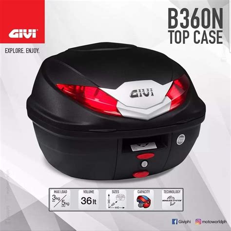 Givi B360N Top Case 36liters Shopee Philippines