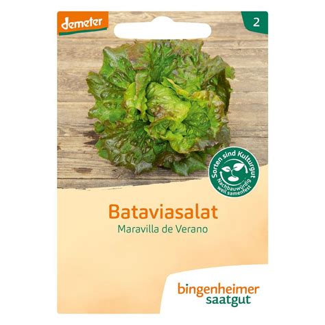 Bio Saatgut Bataviasalat Horbacher Mühle