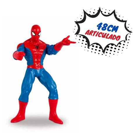 Boneco Gigante Homem Aranha Revolution Cm Articulado Marvel Mimo