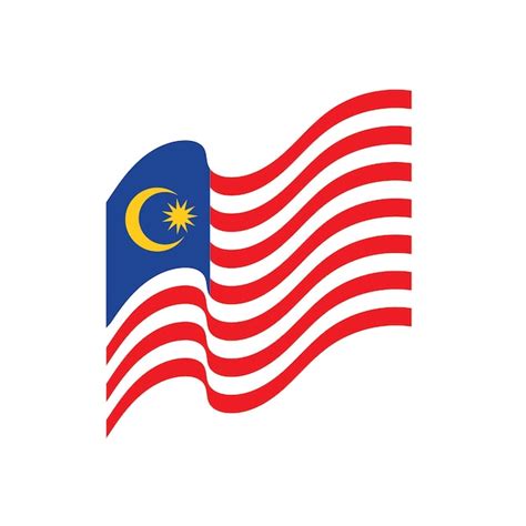 Premium Vector Malaysia Flag Vector Icon Design Illustration