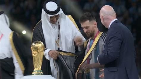 Sheikh Messi Trends As Argentina Captain Decorated With Traditional