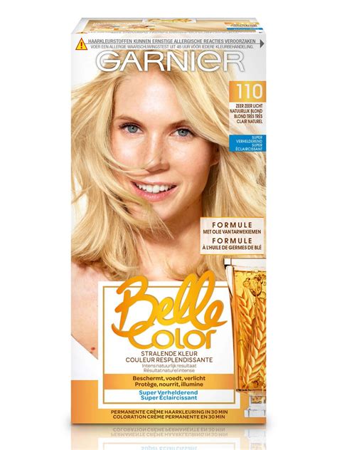 Coloration Cheveux Belle Color 110 Blond Très Très Clair Naturel Garnier