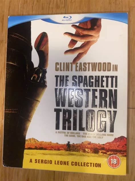 Clint Eastwood The Spaghetti Western Trilogy Collection Blu Ray Box Set