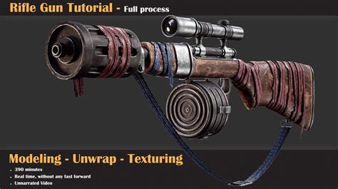 ArtStation - Rifle Gun Tutorial | Tutorials