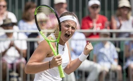 Jelena Ostapenko Lat Celebrates Her Victory Editorial Stock Photo