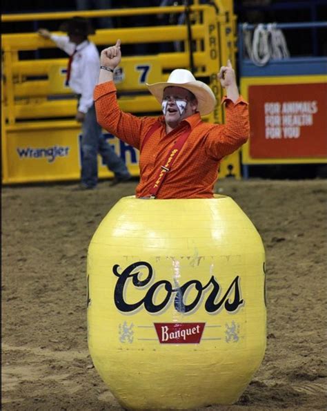 ‘rumpshaker Back To Work As Worlds Best Rodeo Clown Barrel Man