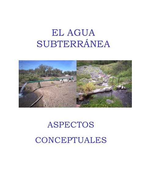 Contaminacion De Aguas Subterráneas