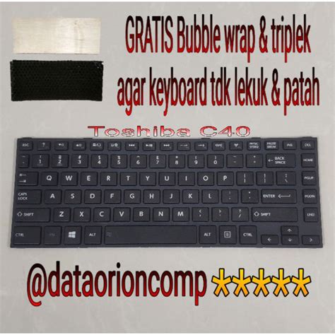 Toshiba Keyboard C40 C40B C40 B C45 C45B C45 B C40D C40 D C40D B Sent