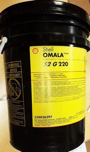 Shell Omala S2 G 220 Industrial Gear Oil, Packaging Type: Drum at ₹ 140 ...