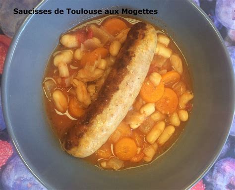 Saucisses De Toulouse Aux Mogettes Cookeo Mes Petites Recettes