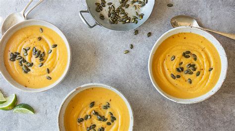 The Hairy Bikers Squash Lime And Chilli Soup Recipe