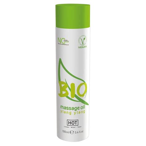 Masážní oleje HOT Bio Massage Oil Ylang Ylang ml Sexshop Sexivěci cz