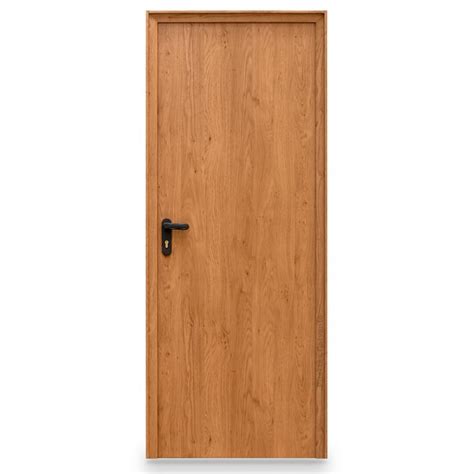 Puerta Galvanizada Lisa Acabado Pvc Madera Hoja