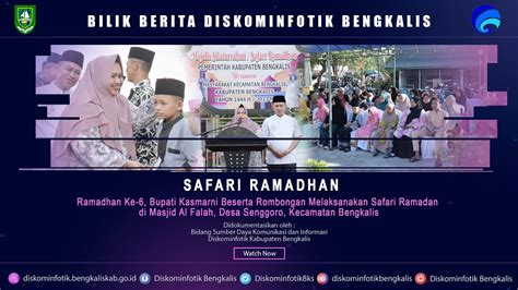 Ramadhan Ke 6 Bupati Kasmarni Beserta Rombongan Melaksanakan Safari