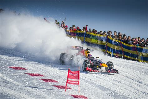 Red Bull Could Be Fined €30,000 for That Awesome F1 Snow Event - autoevolution