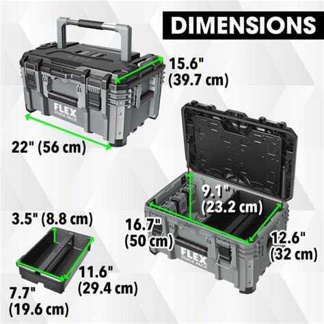 Flex Fsm Stack Pack Piece Storage System In Gray Plastic And