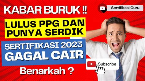 Kabar Buruk Sudah Lulus Ppg Dan Punya Sertifikat Pendidik