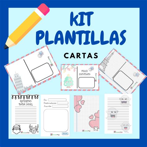 Kit Plantillas Escritura Divertida Kumubox