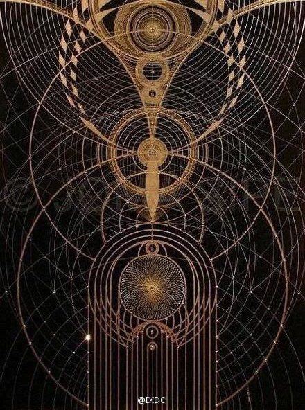 Pin by 艾波 艾 on 图形 | Geometry art, Visionary art, Sacred geometry art