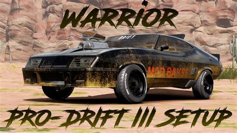 Warrior Pro Drift III Custom Setup Ford Falcon XB GT Coupe 1973