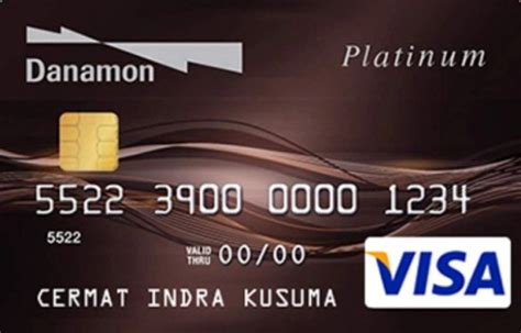 Danamon Visa Platinum Kartu Kredit Bunga Syarat Fitur