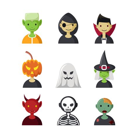 Halloween Costume Party 3299919 Vector Art at Vecteezy