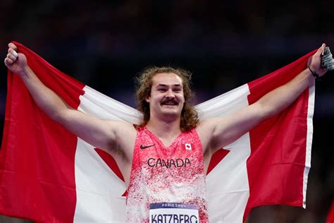 2024 Olympics Canada S Katzberg Wins Gold In Men S Hammer Throw To