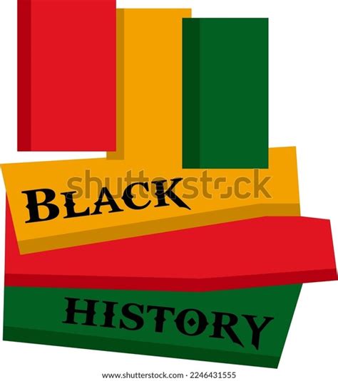 Black History Flag Blacks Stock Vector (Royalty Free) 2246431555 ...