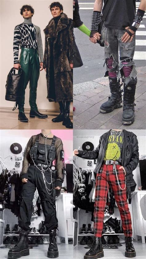 Pin By L Dysaster On Vestuario Punk Rock Outfits Punk Outfits 80s