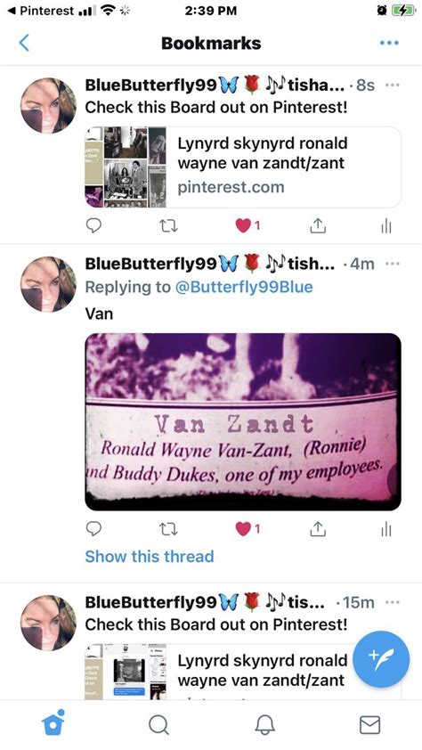 BlueButterfly99tisha June Van Zant On Twitter Ronald Wayne Lynyrd